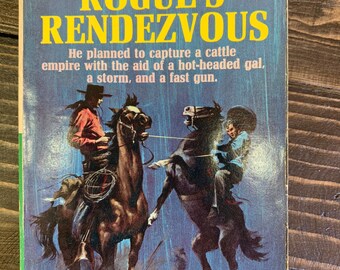 Vintage Western Books | Set of 3 Western Vintage Books | 60's Western Paperback Books | Vintage Books | 1960's Western Books