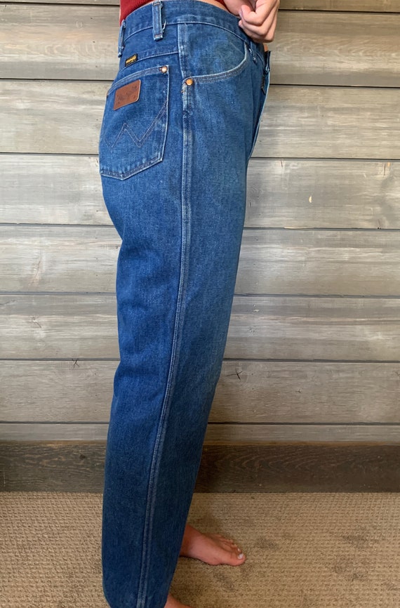 Vintage Wrangler Jeans | 1970's 401 High Waister … - image 5