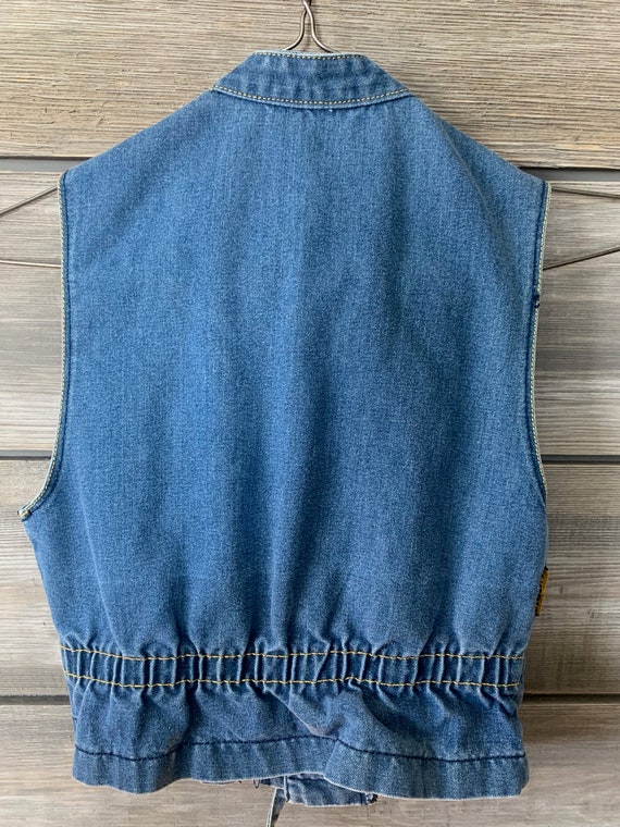 Vintage Kids Jean Vest | Calabash Kids Jean Vest … - image 4