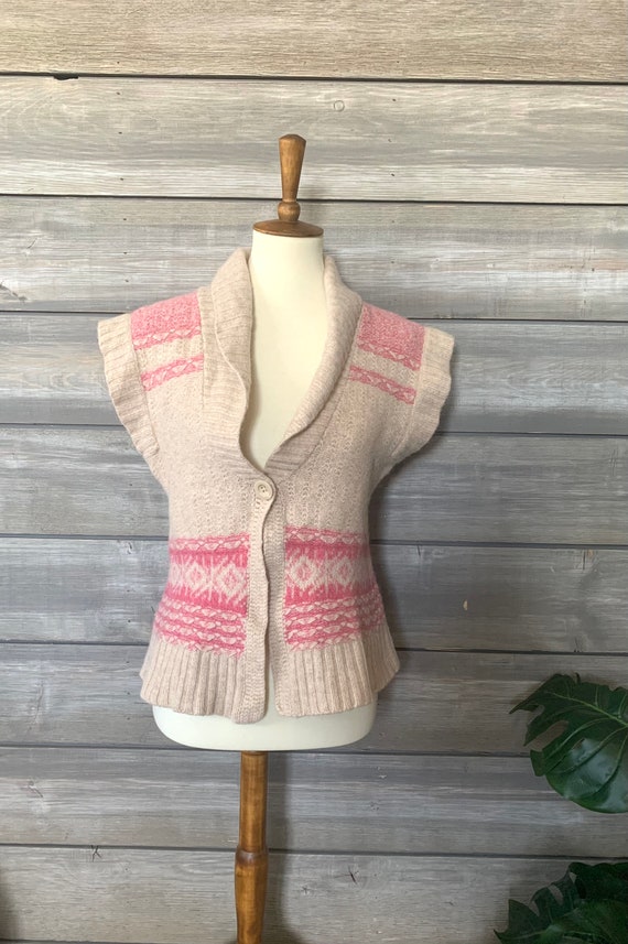 Pendleton womens sweater vest Gem