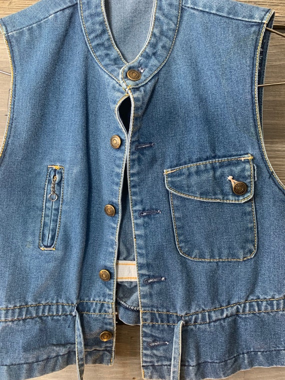 Vintage Kids Jean Vest Calabash Kids Jean Vest Vi… Gem