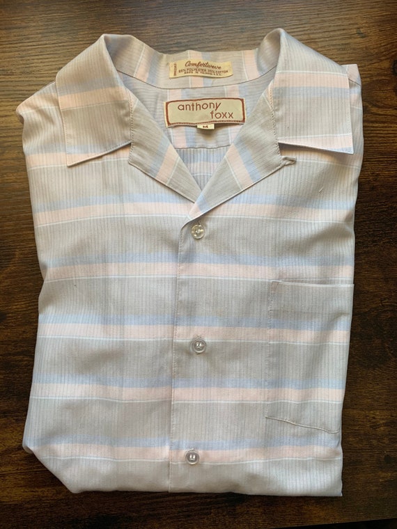 Vintage 80's Shirt | Anthony Foxx Vintage Shirt | 