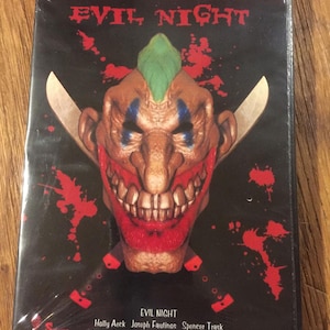 Evil Night - Horror Clown Slasher DVD NEW and Sealed