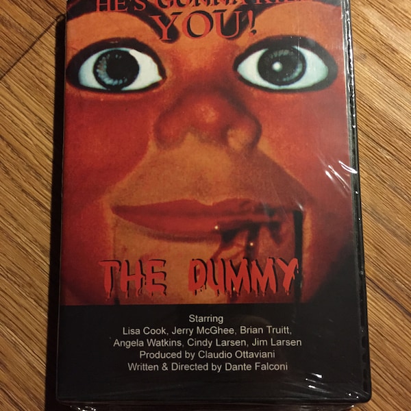 The Dummy - Horror DVD Screamtime Films NEW and Sealed