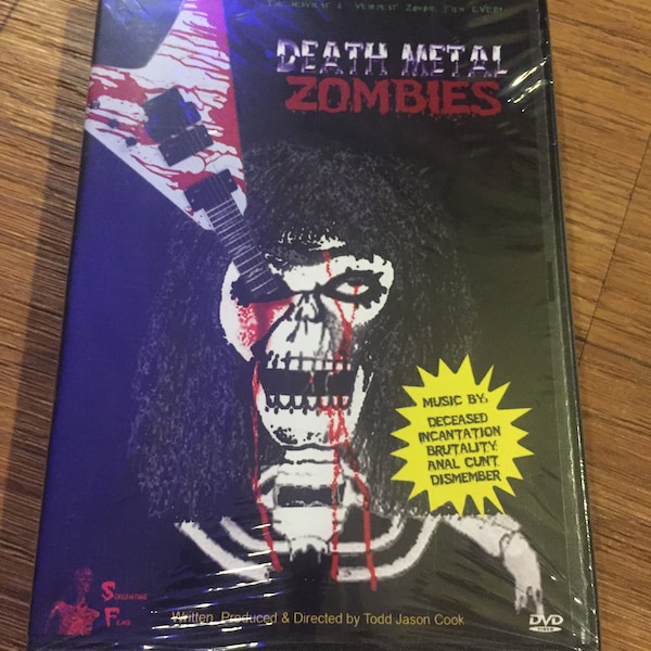 Death Metal Zombies - Horror DVD New and Sealed Screamtime Films