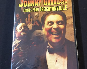 Johnny Ghoulash escapa de Creightonville - DVD de terror nuevo y sellado