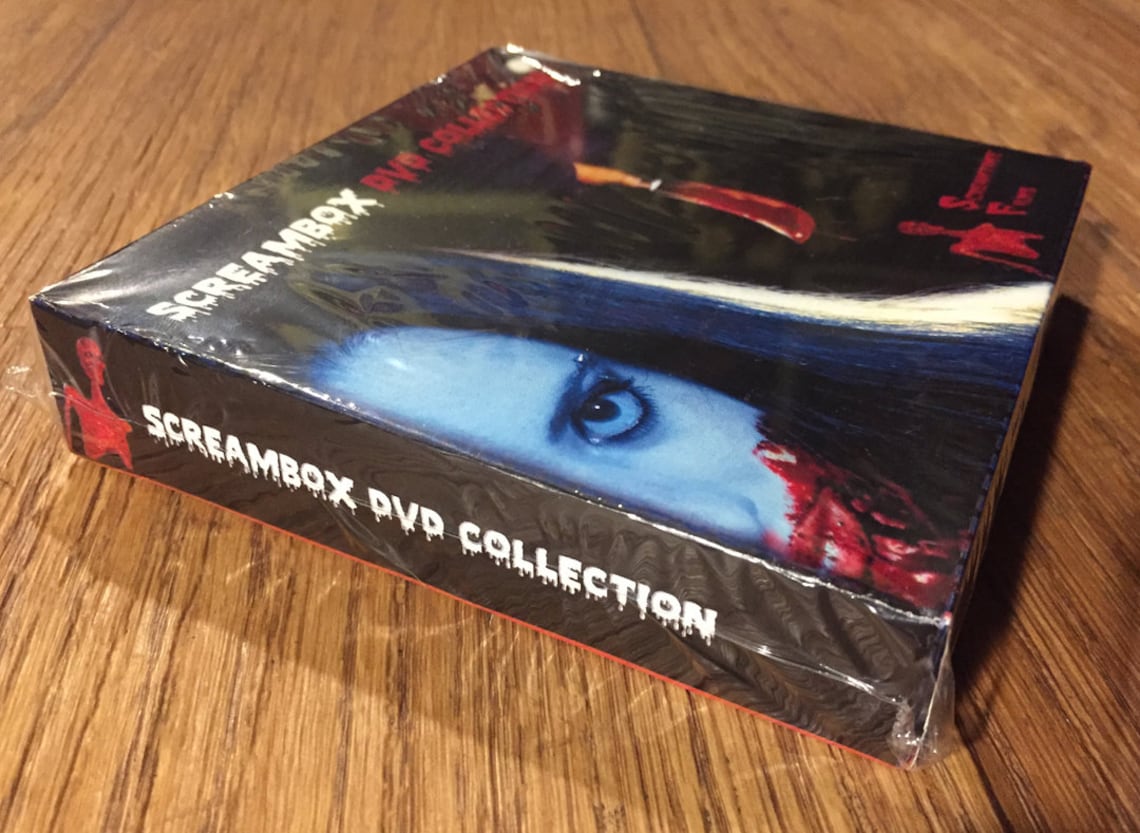 10 DVD CUSTOM SCREAMBOX Set New & Sealed Screamtime Films Etsy