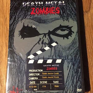 The Filming of Death Metal Zombies - Horror DVD New and Sealed