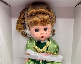 Excellent Condition Wrist Tag & Registration Madame Alexander 10 Portrettes Doll Box DINNER AT EIGHT