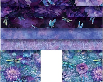 Dragonfly Mist *Layer Cake (10x10) - 42 Pieces* Designer: Timeless Treasures