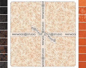 Spooky Stitches *Layer Cake (10x10) - 42 Pieces* By Robin Kingsley  For Maywood Studios