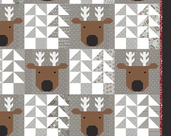 Reindeer Xing *A Holiday Quilt Pattern*  By Vanessa Goertzen of Lella Boutique  #217