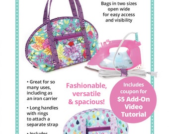 Hot & Heavy *Purse or Iron Carrier in 2 Sizes-Sewing Pattern* From: by Annie