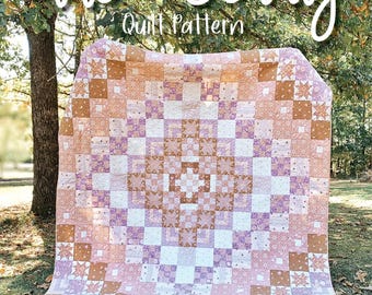 Inner Beauty * Pieced Quilt Pattern Booklet*   By: Melanie Traylor of Southern Charm Quilts