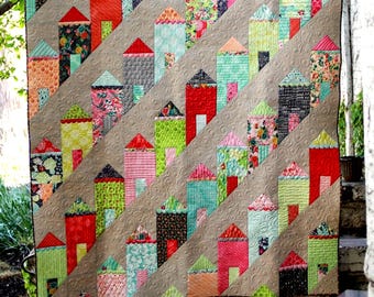 Painted Ladies *Scrap Friendly Quilt Pattern*  From: Eye Candy Quilts  ECQ2117