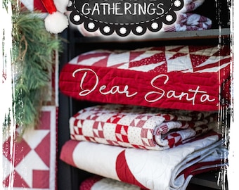 Dear Santa *8 Quilt Designs + Hand Stitchery Projects* From: Primitive Gatherings