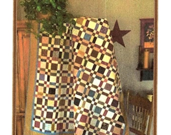 Pretty, Plain & Simple *Scrap and Fat Quarter Friendly Pattern*  By: Carol Steffensen of Chickadee Hollow Designs