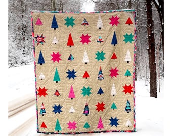 Twinkle, Twinkle, Tannenbaum *Quilt Pattern*  By: Nicole Moore of Sew Much Moore    NM-1012