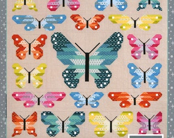 Lepidoptera *Butterfly Sampler Quilt Pattern* From: Elizabeth Hartman