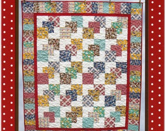 Hanky Panky  *A Fat Quarter Quilt Pattern*   By Darlene Zimmerman & Rachel Shelburne