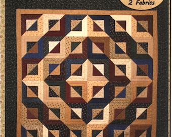 KT Barn Raising*Pieced Quilt Pattern - Layer Cake & Charm Friendly * By: Kansas Troubles Quilters