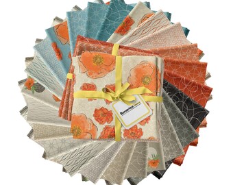 Modern Vintage: Treasured *Fat Quarter Bundle - 24 Pieces*  By Rachel Rossi For Benartex