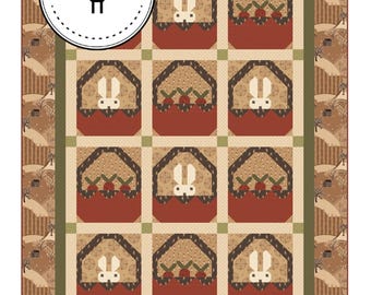 Carrot Patch *Bunny Quilt Pattern* By: Karen Walker - Laugh Yourself Into Stitches