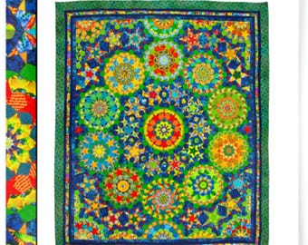 Never a Dull Moment * English Paper Piecing Pattern Quilt Pattern* By: Willyne Hammerstein    EPP