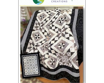 Simply Wonderful *Quilt Pattern - Scrap Buster - Accuquilt Friendly* From: Pleasant Valley Creations  PVC463