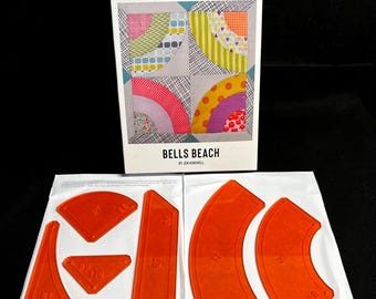Bells Beach * Acrylic Templates* A True Scrap Buster!*  By Jen Kingwell