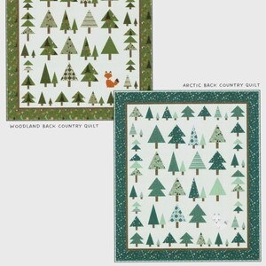 Back Country *quilt Pattern - Featuring Back Country Woodland* By ...