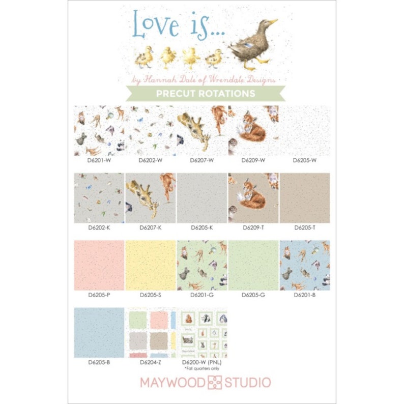 2.5 Strips By Hannah Dale For: Maywood Studios 40 2-12 Strips STMASLOI LOVE IS Jelly Roll New for Feb 2019 New
