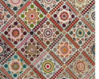 Star Upon Stars *A Fat Eighth Friendly Quilt Pattern" By: Edyta Sitar - Laundry Basket Quilts  LBQ-0583-P