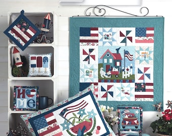 Liberty Heights On Wander lane- Block 7 *Quilt & Sewing Projects Pattern* By: Nancy Halvorsen - Art to Heart