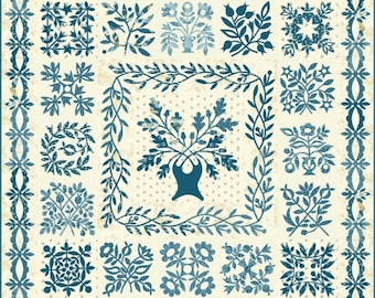 Family Tree  *Appliqué Quilt Pattern*   By: Edyta Sitar - Laundry Basket Quilts   LBQ-0360-P