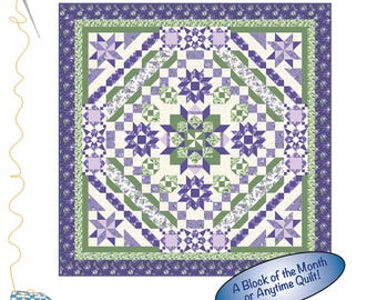 Greenhouse Gate * Quilt Pattern * By: Mimi Hollenbaugh & Pat Syta of Bound to be Quilting  BTBQ563
