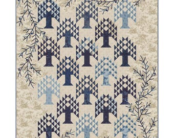 Blue Spruce *Quilt Pattern* By: Edyta Sitar - Laundry Basket Quilts  LBQ-0488-P