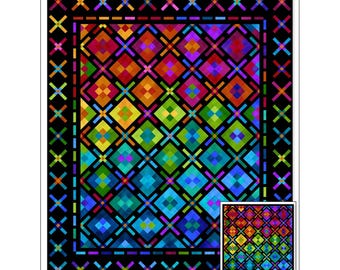 Summer Sparkles Quilt  *Quilt Pattern* By: Laurie Shifrin