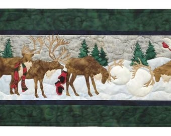 Reindeer Games * Applique Wall Hanging Quilt Pattern* By:  McKenna Ryan  WFG2-03