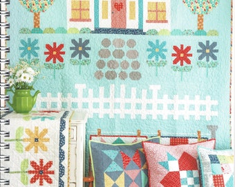 Quilter's Cottage *Softcover Spiral-Bound Quilt + Bonus Project Book* By: Lori Holt - It's Sew Emma