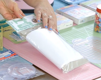 Sew-in Interfacing *Use with Sew Simple Shapes & Specialty Rulers*  By Lori Holt of Bee In My Bonnet/Riley Blake ST-4913