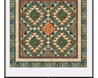 Sedona Star Spirit * A Southwest Inspired Quilt Pattern* By: Elizabeth Whitehead of Windmill Quilts