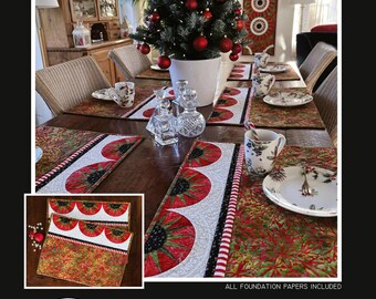Feeling Frosty *Foundation Paper Piecing Quilt Pattern* By: Jacqueline De Jonge of BeColorful
