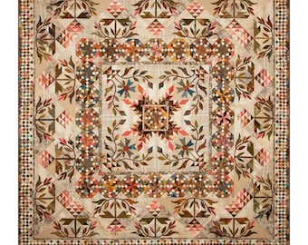 Common Bride *Pieced & Applique Quilt Pattern* By: Edyta Sitar - Laundry Basket Quilts