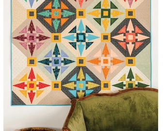 Compass *A Quick Straight Ruler - Quilt Pattern* From: Sew Kind of Wonderful