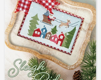 Sleigh Ride *Counted Cross Stitch Pattern* By: It's Sew Emma  ISE464
