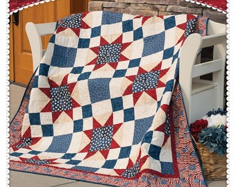 Stars of Victory *Quilts of Valor Pattern*  By: Jennifer Bosworth - Shabby Fabrics