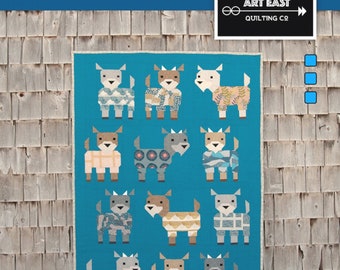 Kidding Around - Goats in Pajamas *Quilt Pattern* From: Art East Quilting Co.