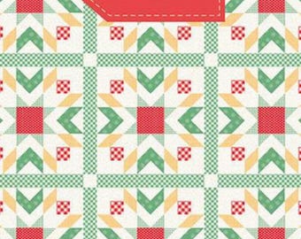 Gingham Star *Quilt Pattern* By: Lori Holt of Bee In My Bonnet Co - Riley Blake