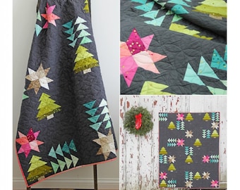 Home for the Holidays *Pieced Quilt Pattern* By: Vanessa Christensen of V and Co